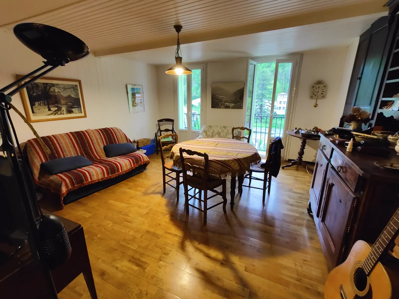 Sejour lumineux d'un appartement des Tilleuls Prats